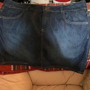Gently used old navy jean skirts